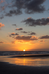 Obraz premium Sunset on the beach