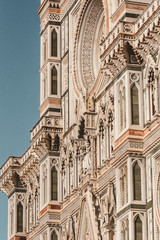 Beautiful view on hart of amazing Florence city and the Cathedral, Florence, Italy