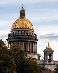 Saint Petersburg. Saint Isaac's Cathedral. Historical Architecture. Russia. Autumn Petersburg.