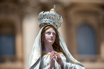 Vatican City, June 15, 2016: Holy Mother of Jesus Mary