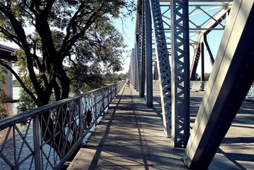 Puente de Santa Lucía, Santiago Vázquez, Montevideo, Uruguay.