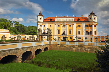 State Milotice Castle called pearl of South Moravia. Castle is a uniquely preserved complex of...