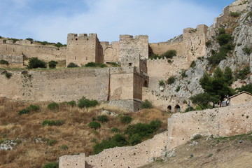 Fototapeta na wymiar ancient castle wall
