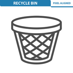 Fototapeta na wymiar Recycle Bin Icon