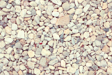 Light pabble background with cold retro accent