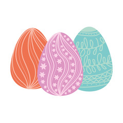 easter eggs isolated icon