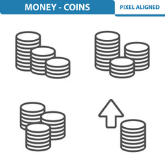 Money - Coins Icons