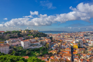 Fototapeta na wymiar downtown Lisbon 