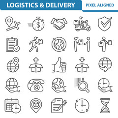 Logistics & Delivery Icons