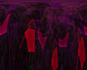 Fototapeta na wymiar digital abstract fractal, fantasy design