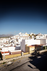 rooftops of houses in spain