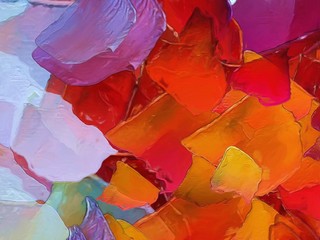 Oil painting abstract art for sale. Background pattern for creative print commercial or advertising production or web banners, invitation design. Stock. Contemporary impressionism wall decor artwork.