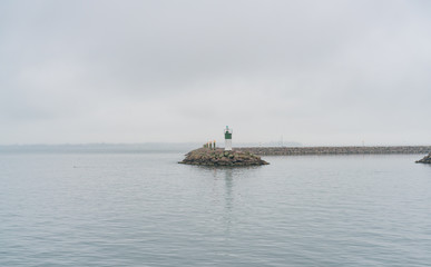 Fototapeta premium Beautiful nature landscape along St Lawrence River