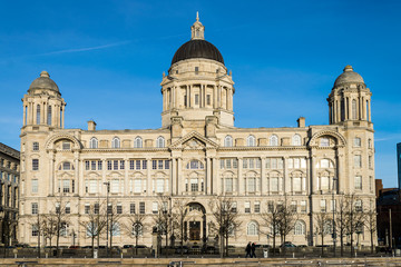 Fototapeta na wymiar Building Landmark of Liverpool