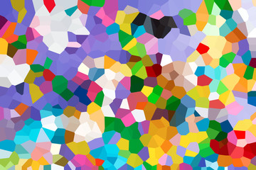 Abstract low poly mosaic shapes background illustration