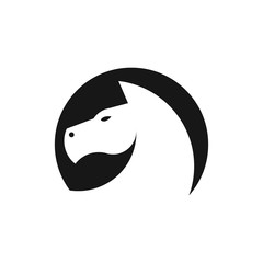horse logo vector