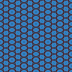 Abstract tiles seamless pattern, repeating background