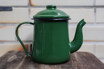 brazilian green coffee pot