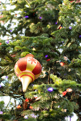 Christmas Ornament on Tree