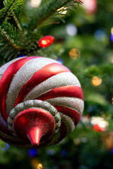 Christmas Ornament on Tree