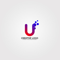 Creative logo template, vector logo technology for business corporate, concept design, elements, illustrations -vector