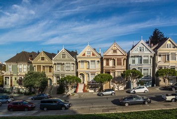 Obraz premium Painted Ladies San Francisco Steiner Street