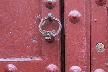 Door knockers, Cusco, Peru