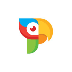 Parrot Logo Idea Vector