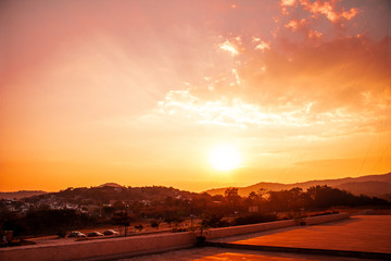 Fototapeta premium Copoya Sunrise