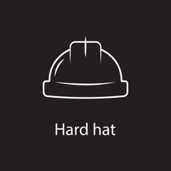 Construction Hard Hat icon. Simple element illustration. Construction Hard Hat symbol design from Construction collection set. Can be used in web and mobile