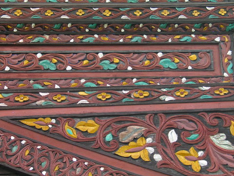 Traditional House of Minangkabau People in West Sumatra