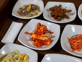 한국의 음식 도라지 무침 