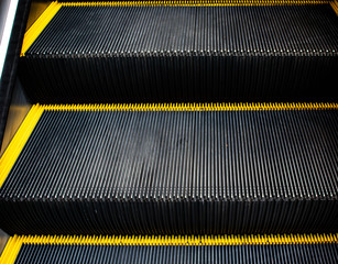 Escalator or elevator.