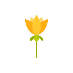 Universal Flower icon to use in web and mobile UI,