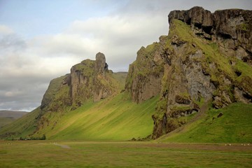 Beauty of the scenic countryside of Iceland