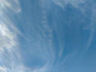blue sky with clouds