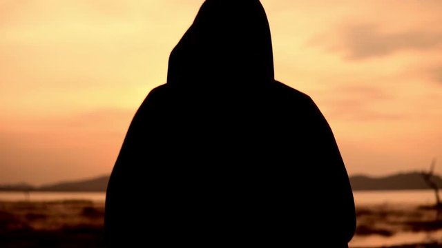 Human hands open palm up worship. Eucharist Therapy Bless God Helping Repent Catholic Easter Lent Mind Pray. Christian Religion concept background. Christian people worship. video 4k