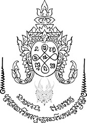 Thai Tattoo Print 