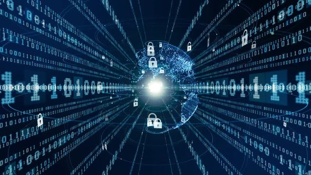 Network security concept.