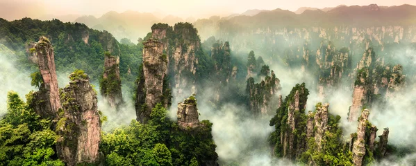 Cercles muraux Paysage Zhangjiajie Wulingyuan