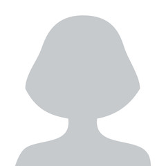Person gray no photo placeholder woman silhouette 
