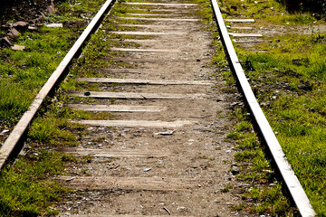 Obraz premium The old railway trail