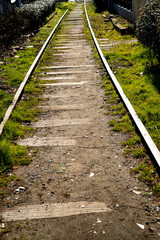 Obraz premium The old railway trail