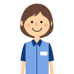 女性店員