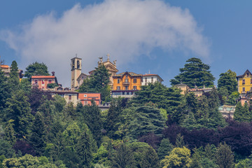 Fototapeta na wymiar Cityscape of Como, Italy