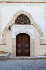 Old city in Jeddah Saudi Arabia known as Historical Jeddah. Old and heritage Windows and Doors in Jeddah.Saudi Arabia 