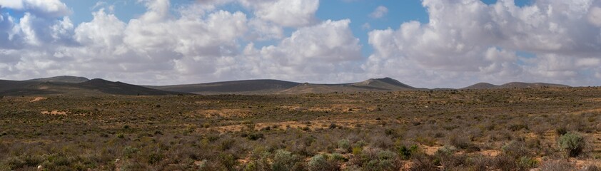 Panoramic of the Namib desert, Namibia