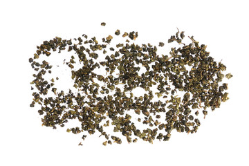 Fototapeta premium Dry Green tea Close up
