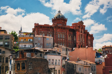 Fototapeta premium Greek high school in Istanbul
