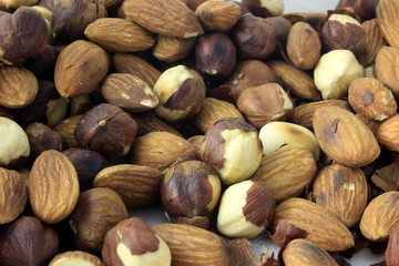  Peanuts and almonds